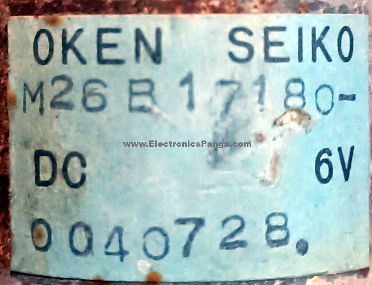 OKEN SEIKO M26B17180 6V/DC Mini Rolling Pump DM141 - Image 2