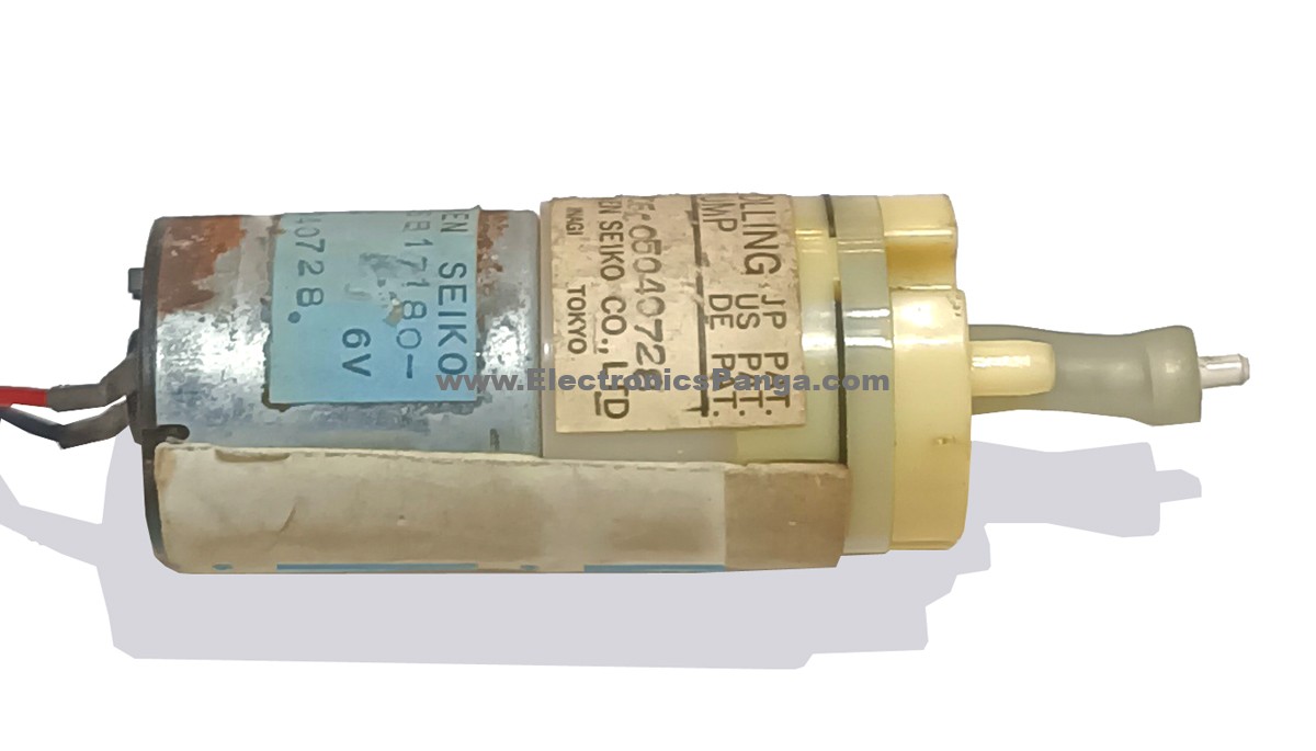 OKEN SEIKO M26B17180 6V/DC Mini Rolling Pump DM141 - Image 4