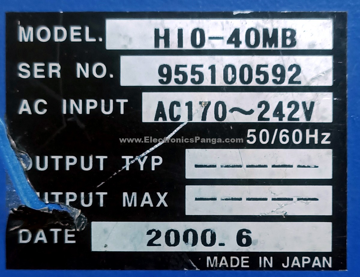 SUMITOMO HIO-40MB AC Servo Driver SD1168 - Image 3