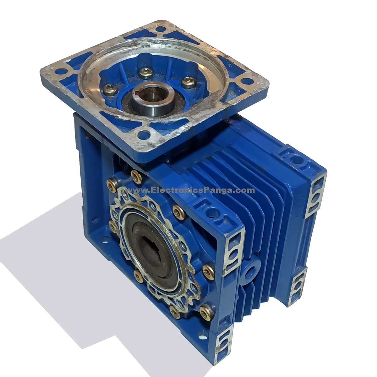 VEMTE NMRV063 30:1 Ratio Worm Gearbox For 1kw 1.5kw Servo Motor G1207
