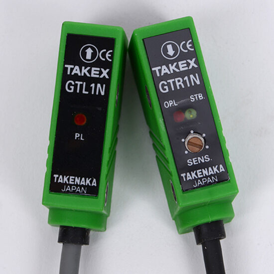 TAKENAKA TAKEX GTL1N GTR1N NPN 12-24V/DC 2-wires Sender Receiver Photoelectric Sensor S204