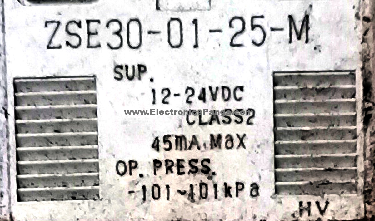 SMC ZSE30-01-25-M 3-Wires 12-24V/DC Digital Pressure Switch Sensor N339 - Image 3
