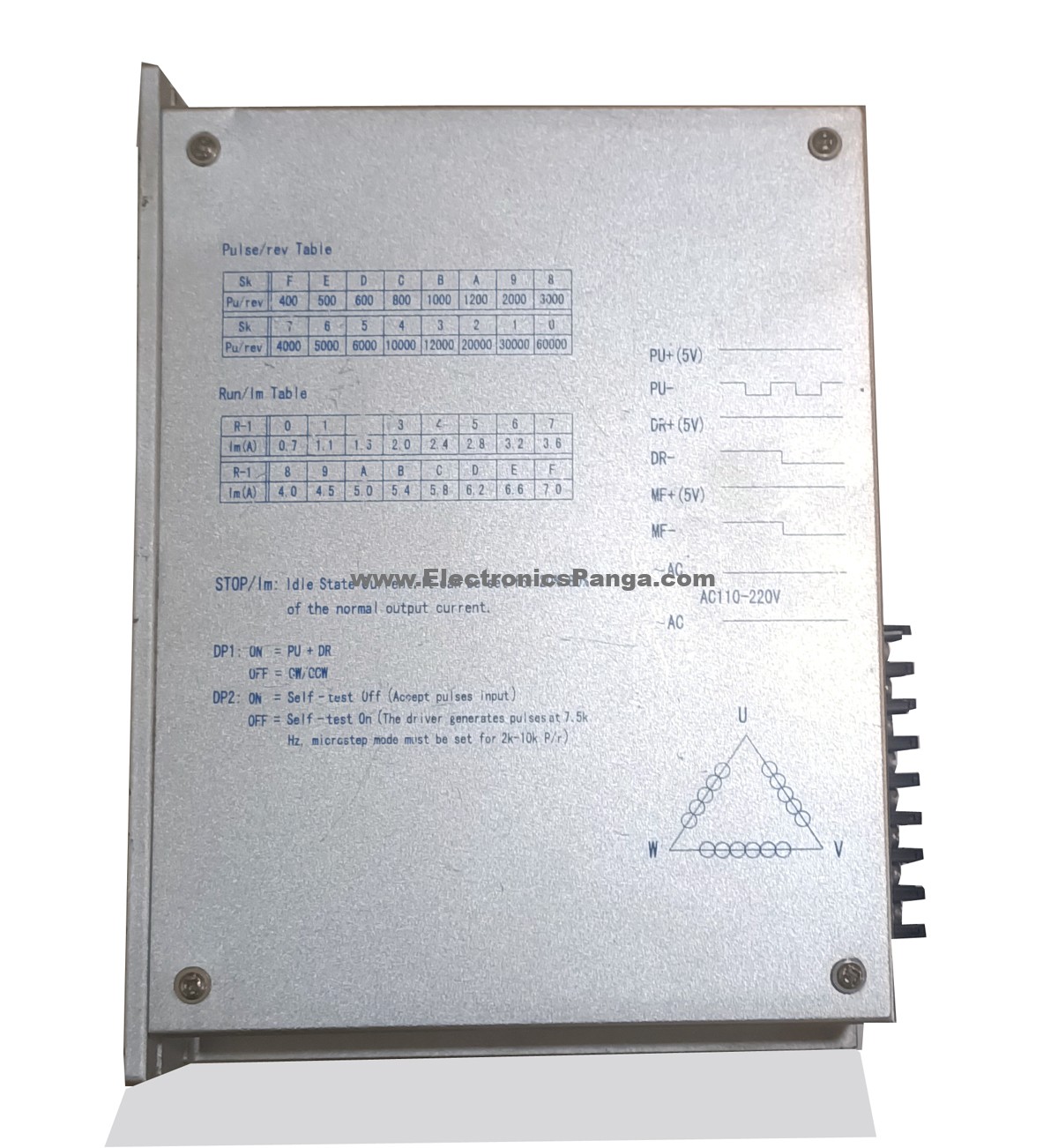 3-Phase 110-220V/AC 7A Pulse 5V Stepper Driver STD295 - Image 4