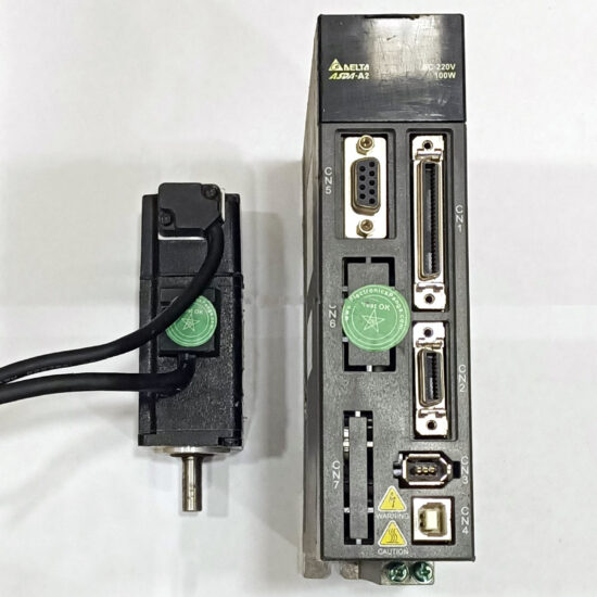 DELTA 100W (0.1Kw)  ASD-A2-0121-L AC Servo Driver + ECMA-C10401PS Motor MD305