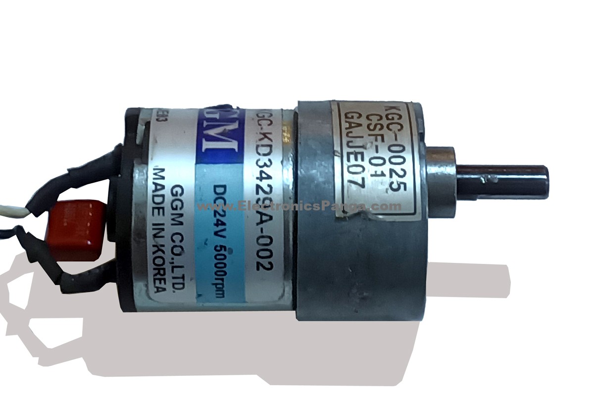 GGM KGC-KD3429A-002 24V 200Rpm DC Mini Gear Motor DCM158 - Image 5