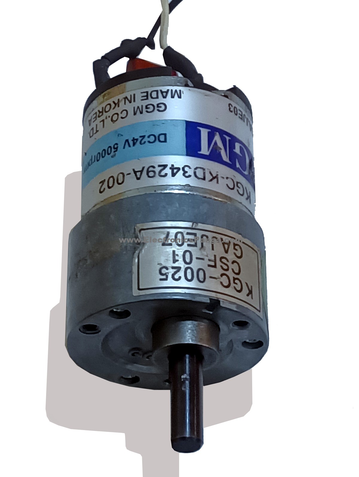 GGM KGC-KD3429A-002 24V 200Rpm DC Mini Gear Motor DCM158 - Image 6