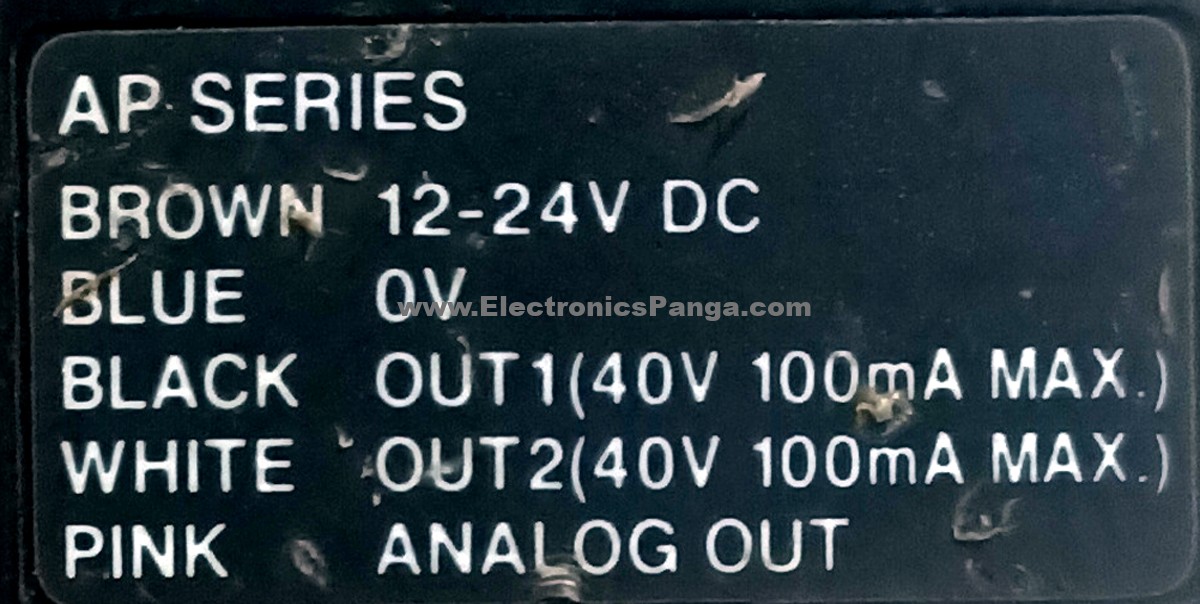 KEYENCE AP-31Z 12-24V/DC 5-Wires Digital Pressure Switch Sensor N340 - Image 3