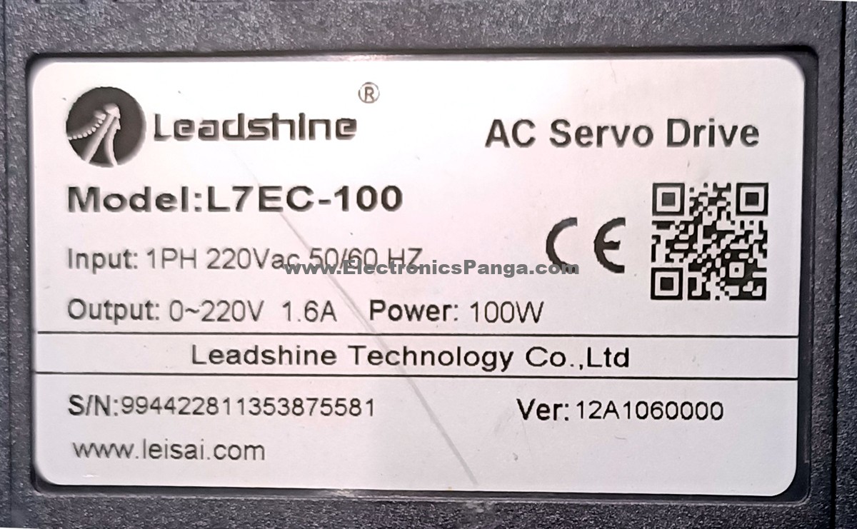 LEADSHINE 100W (0.1kW) L7EC-100 AC Servo Driver SD1230 - Image 3