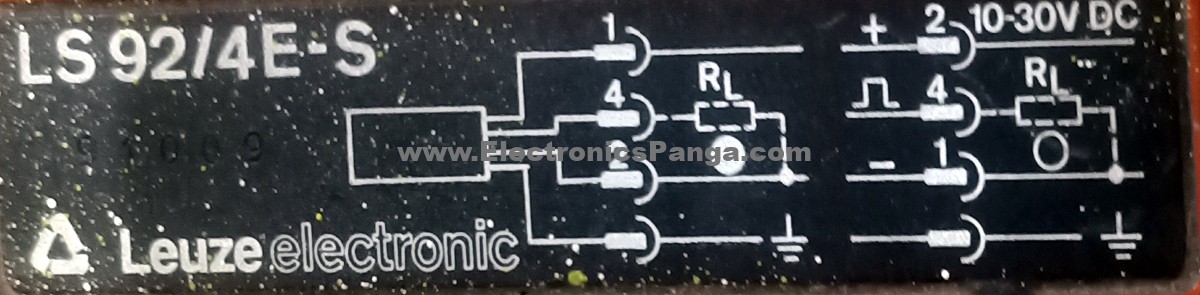 LEUZE ELECTRONIC LS92/4E-S 10-30V/DC 4-Wires Photoelectric Sensor S199 - Image 2