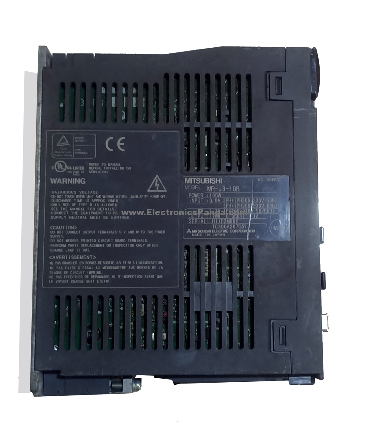 MITSUBISHI 100W (0.1Kw) MR-J3-10B AC Servo Driver SD1257 - Image 4