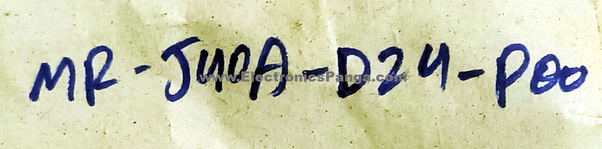 MITSUBISHI 400w (0.4kw) MR-J40A-D24-P00 Servo Driver CPU SD1222 - Image 2