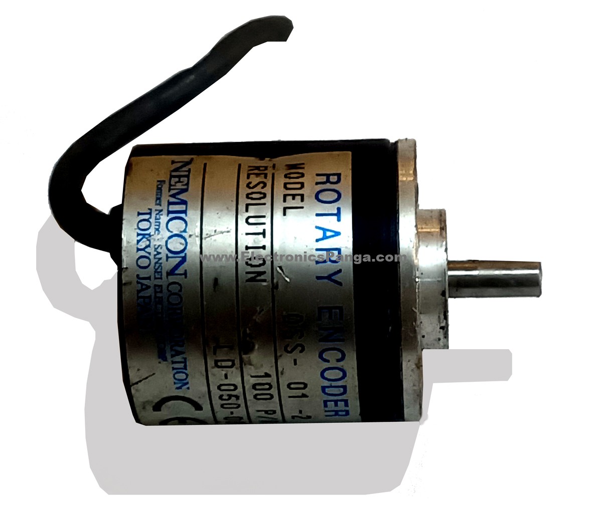 NIDEC NEMICON OSS-01-2 4-Wires 4.5-13.2V 100P/R Rotary Encoder RE182 ...
