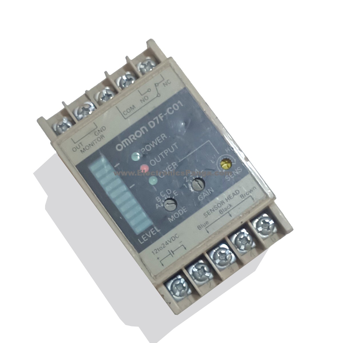 OMRON D7F-C01 12-24V/DC Vibration Sensor Controller AS621 - Image 7