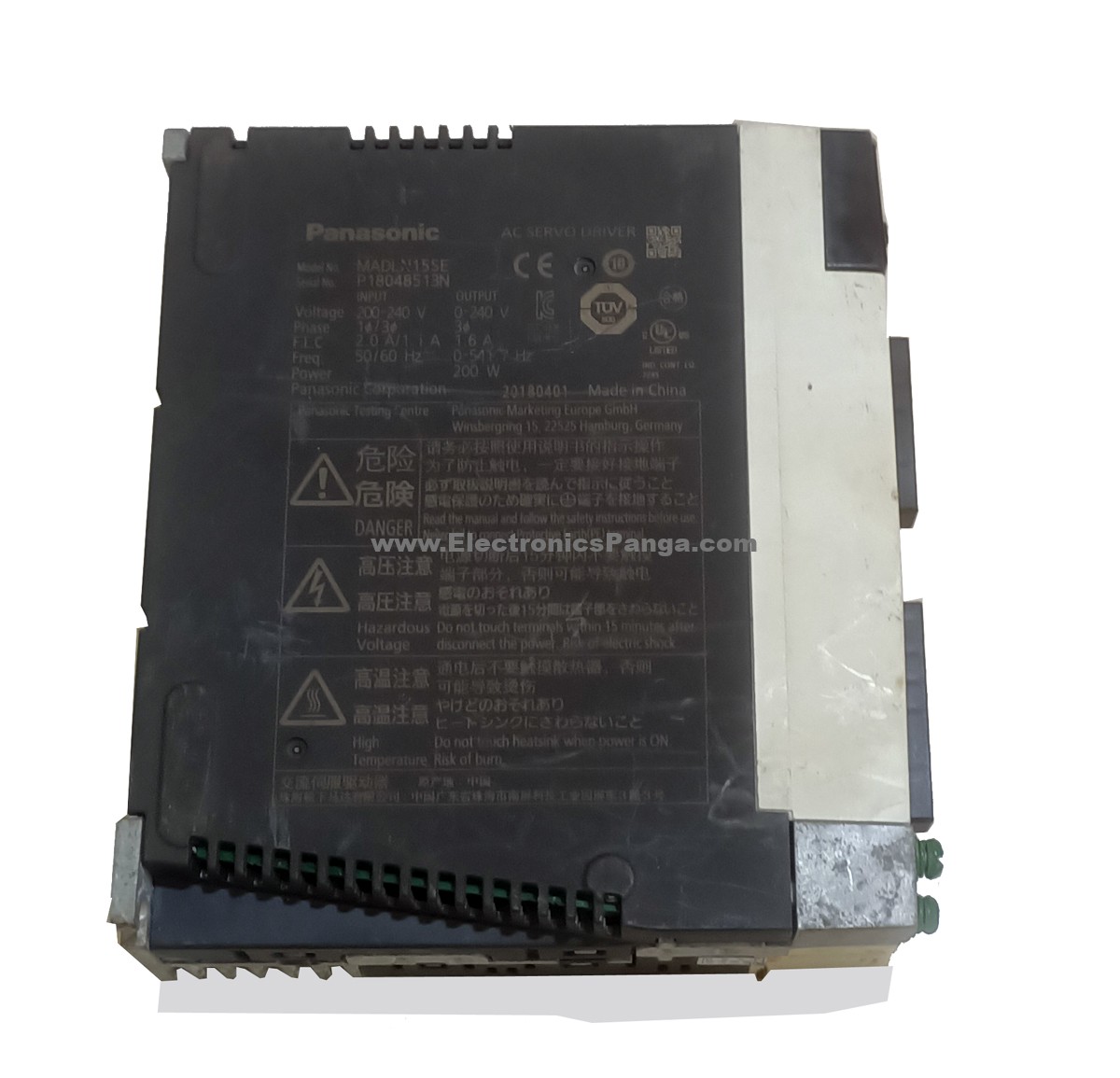 PANASONIC 200W (0.2Kw) MADLN15SE AC Servo Driver SD1234 - Image 4