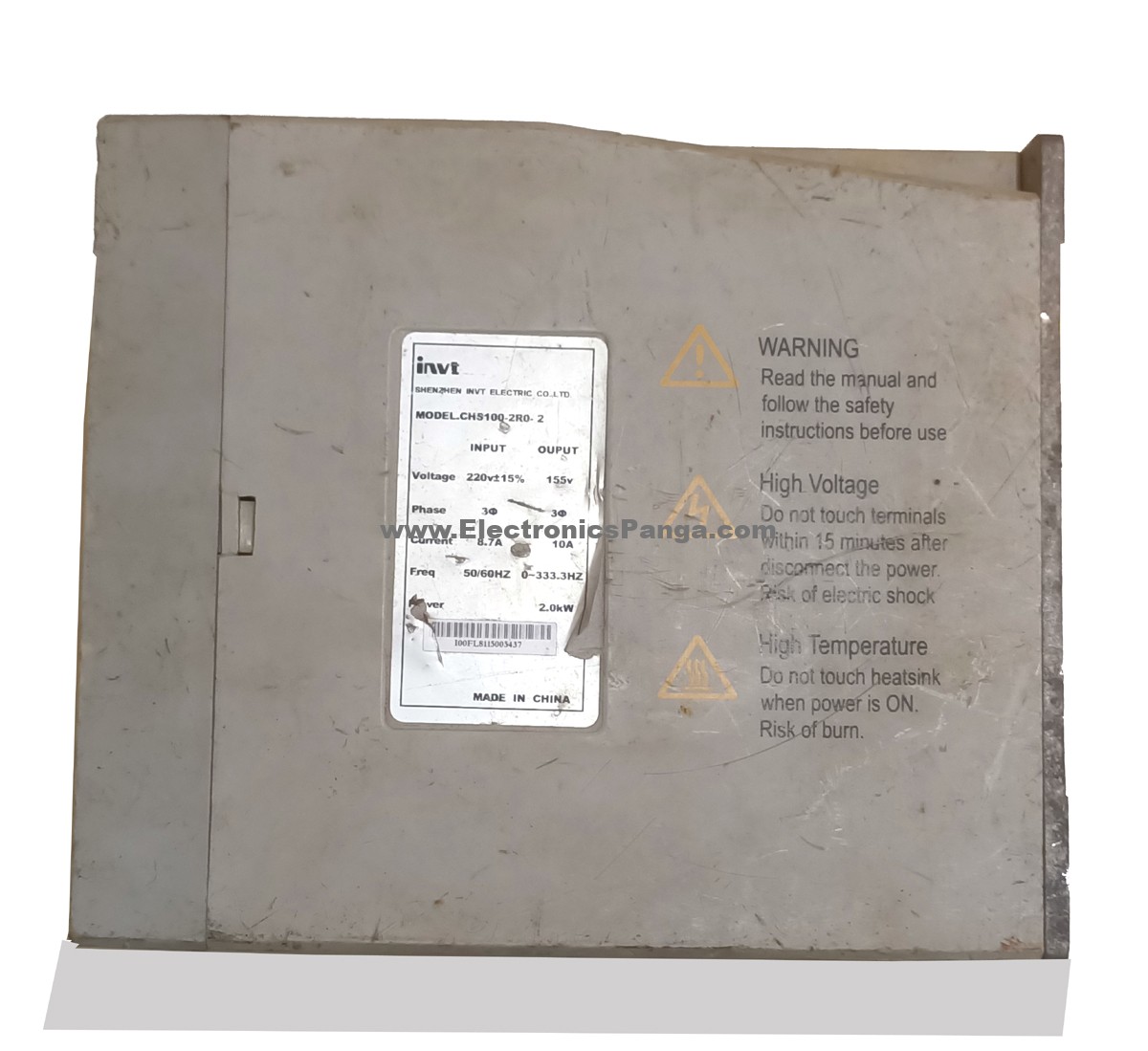 SHENZHEN INVT 2Kw (2000W) CHS100-2R0-2 AC Servo Driver SD1212 - Image 4