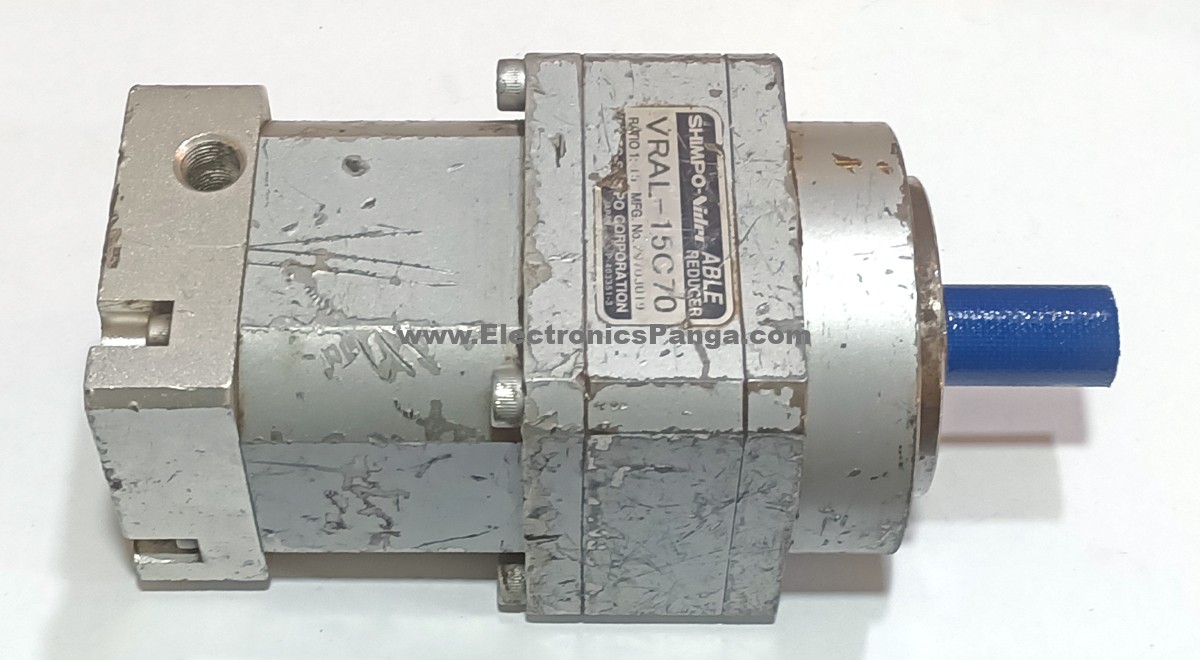 SHIMPO-NIDEC 15:1 Ratio VRAL-15C70 Planetary Gearbox For 200 & 400w Servo Motor G1240 - Image 3