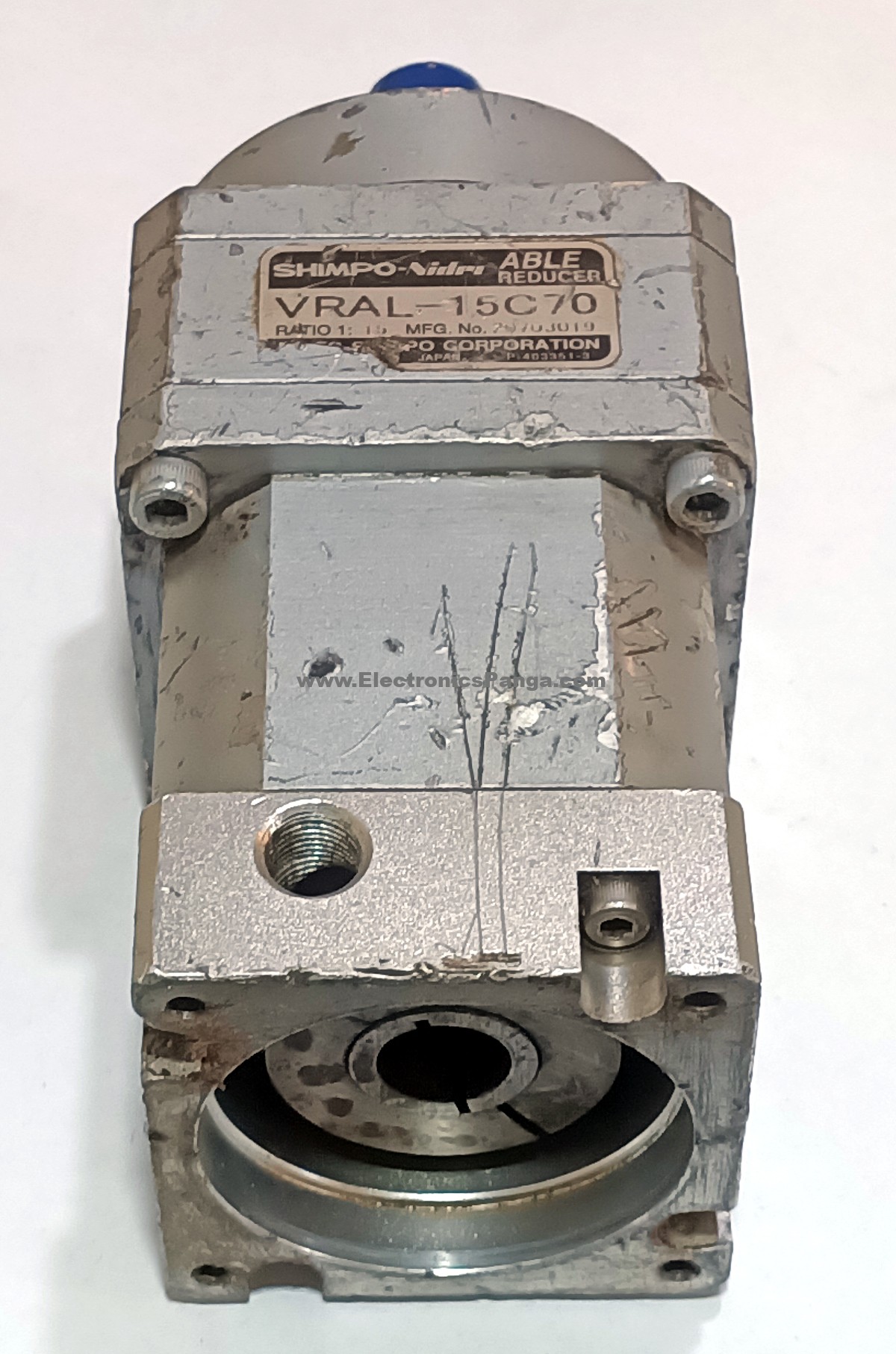 SHIMPO-NIDEC 15:1 Ratio VRAL-15C70 Planetary Gearbox For 200 & 400w Servo Motor G1240 - Image 5