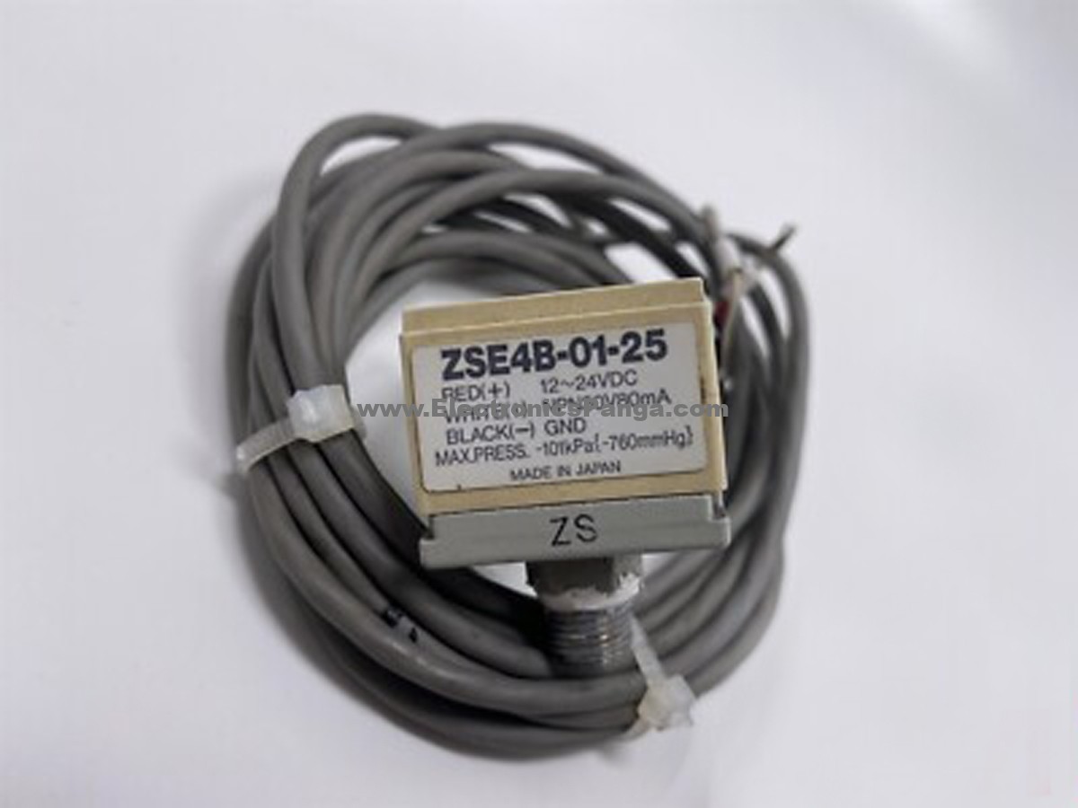 SMC ZSE4B-01-25 12-24V/DC Pressure Switch Sensor S203 - Image 4