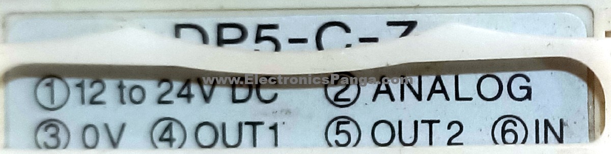 SUNX DP5-C-Z 12-24V/DC Digital Pressure Sensor S197 - Image 2