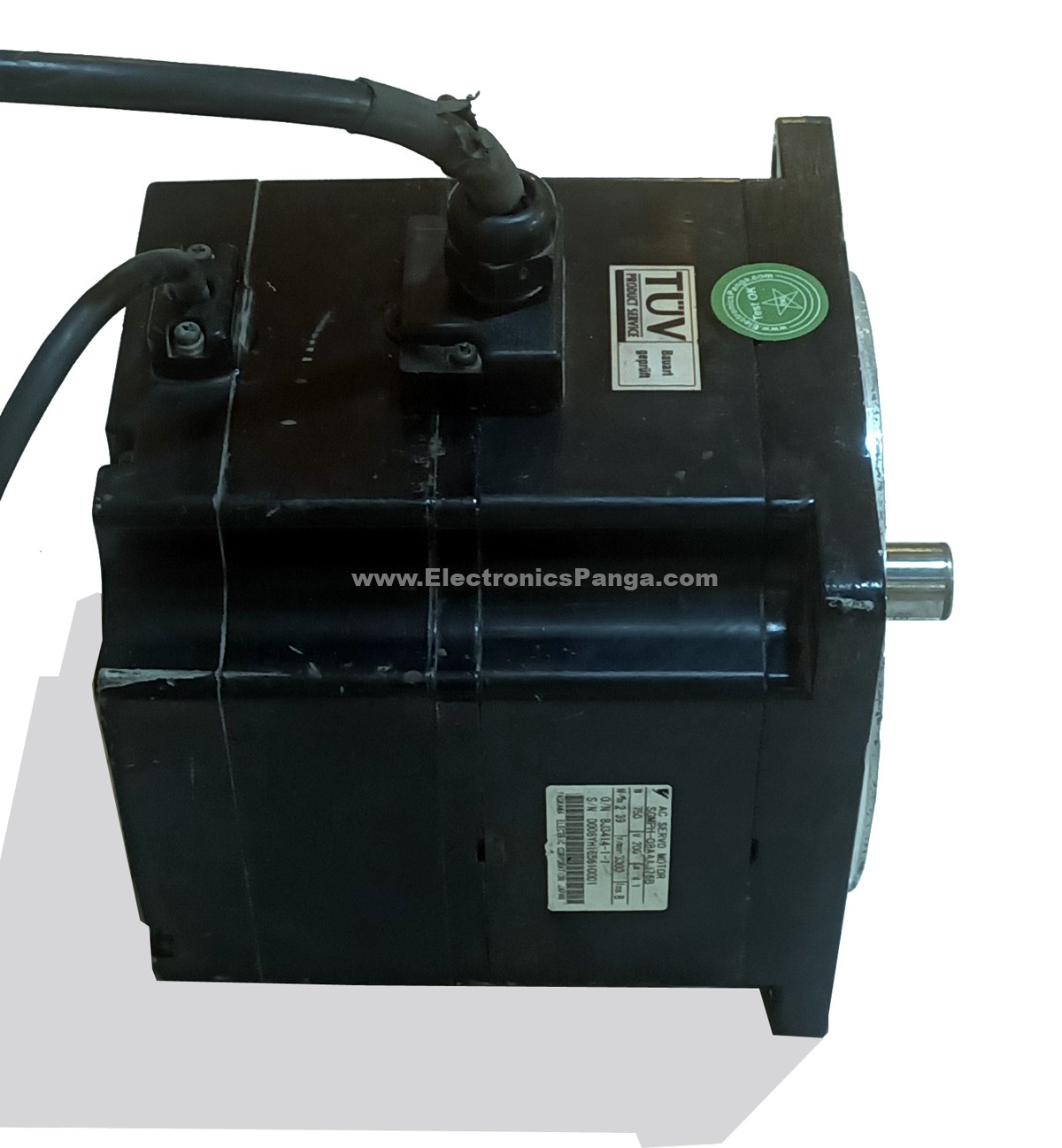 YASKAWA 750W (0.75Kw) SGMPH-08AAAJ76B AC Servo Motor SM1026 - Image 3