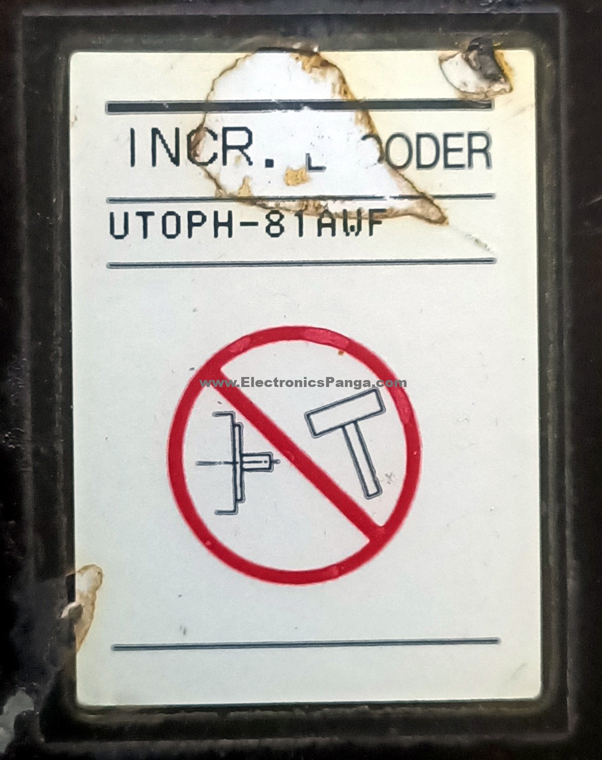 YASKAWA UT0PH-81AWF AC Servo Motor Encoder RE189 - Image 2