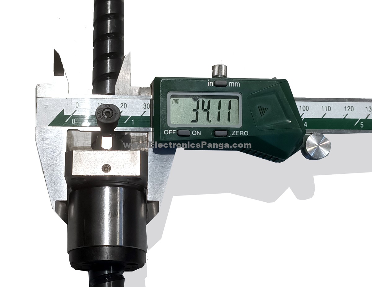 15X10 THK CNC Ball Screw With Nut 10mm Pitch 10inch Working and 14.5inch Length BS-442 - Image 11