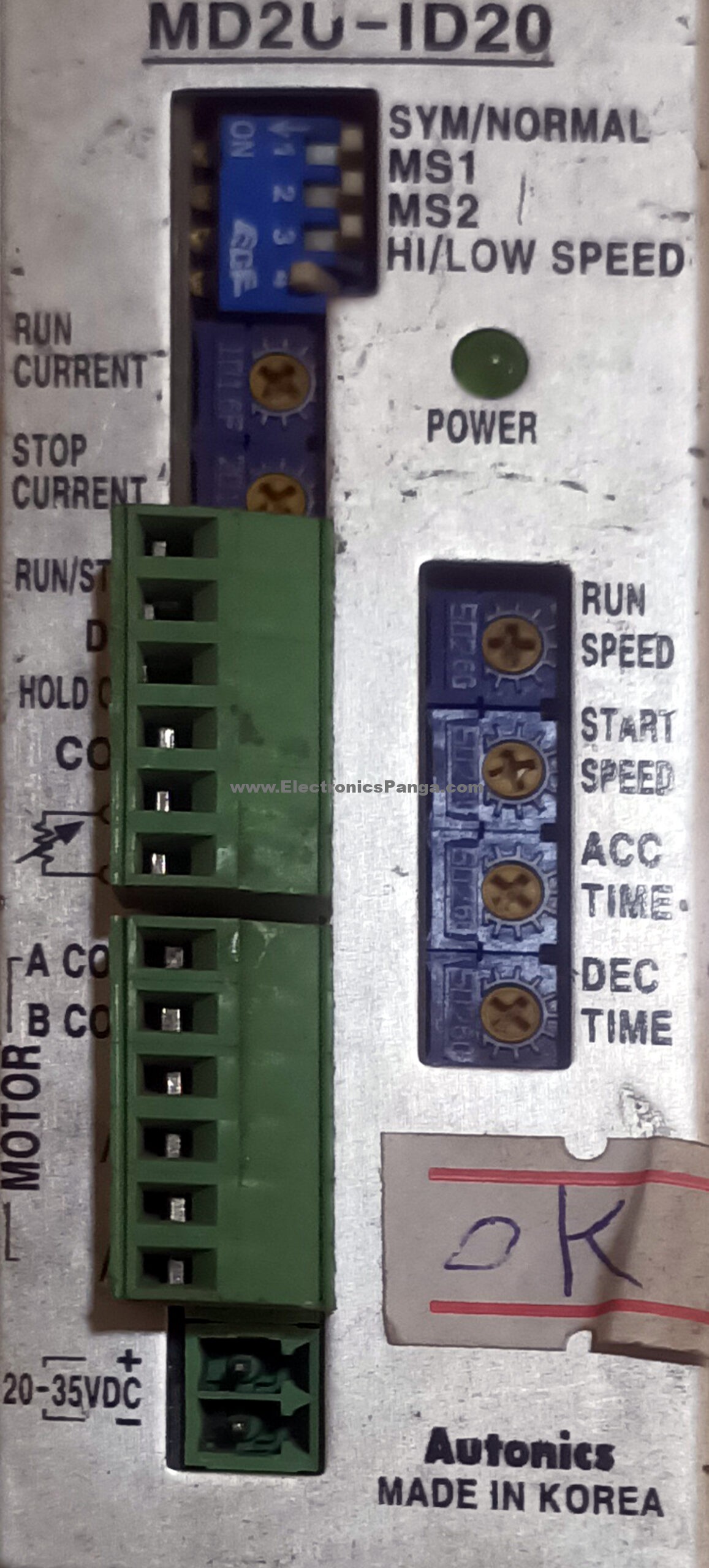 AUTONICS MD2U-ID20 20-35VDC 2-phase Stepper Driver STD299 - Image 3