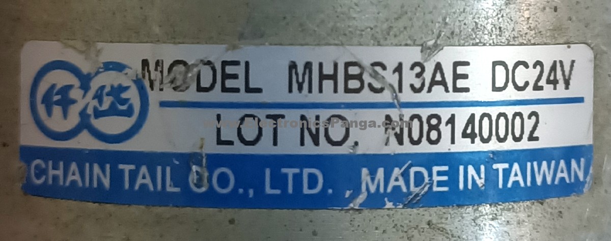 CHAIN TAIL MHBS13AE 24V/DC Magnetic Power Brake AS630 - Image 2
