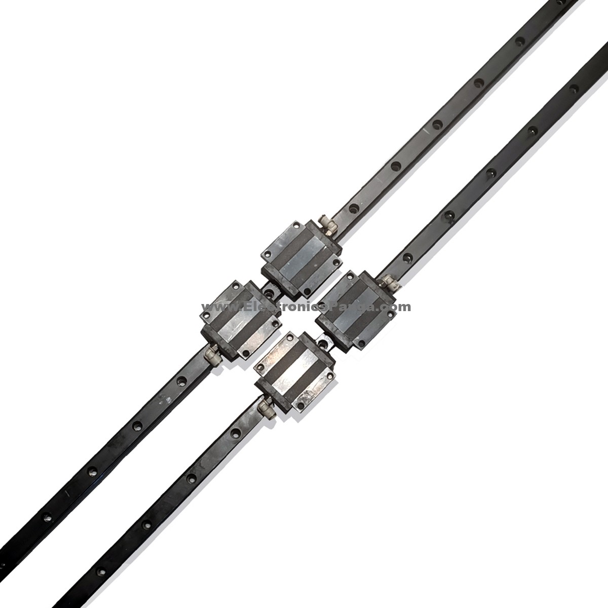 CNC NSK H20 Double Linear Slides with Four Bearings 50inch Length SL ...