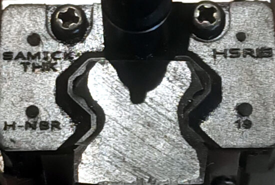CNC THK HSR15 Double Linear Slides with Four Bearings 22.75inch Length ...