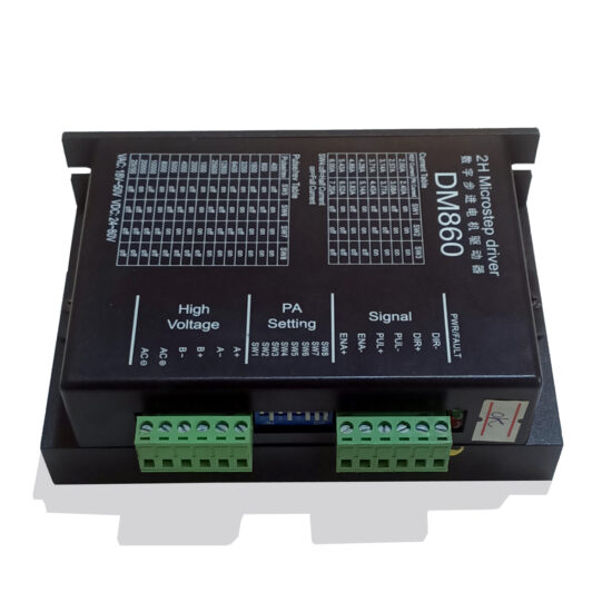 DM860 2-Phase 7.20A 18-50V/AC 24-80V/DC 2H Microstep Driver STD303