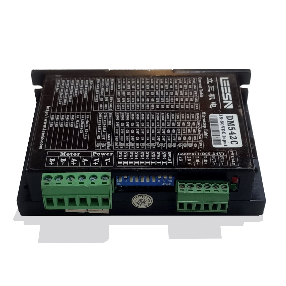 LEESN DM542C 2-Phase 18-80V/DC 4.5A Stepping Driver STD310