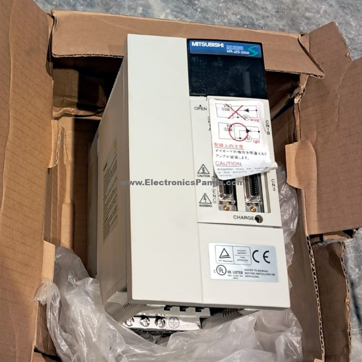 MITSUBISHI 2kw (2000w) MR-J2S-200A AC Servo Driver SD1276 - Image 3