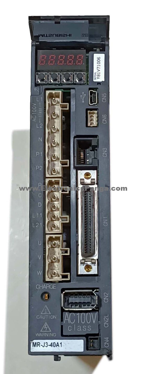 MITSUBISHI 400W (0.4Kw) MR-J3-40A1 AC Servo Driver SD1287 - Image 3