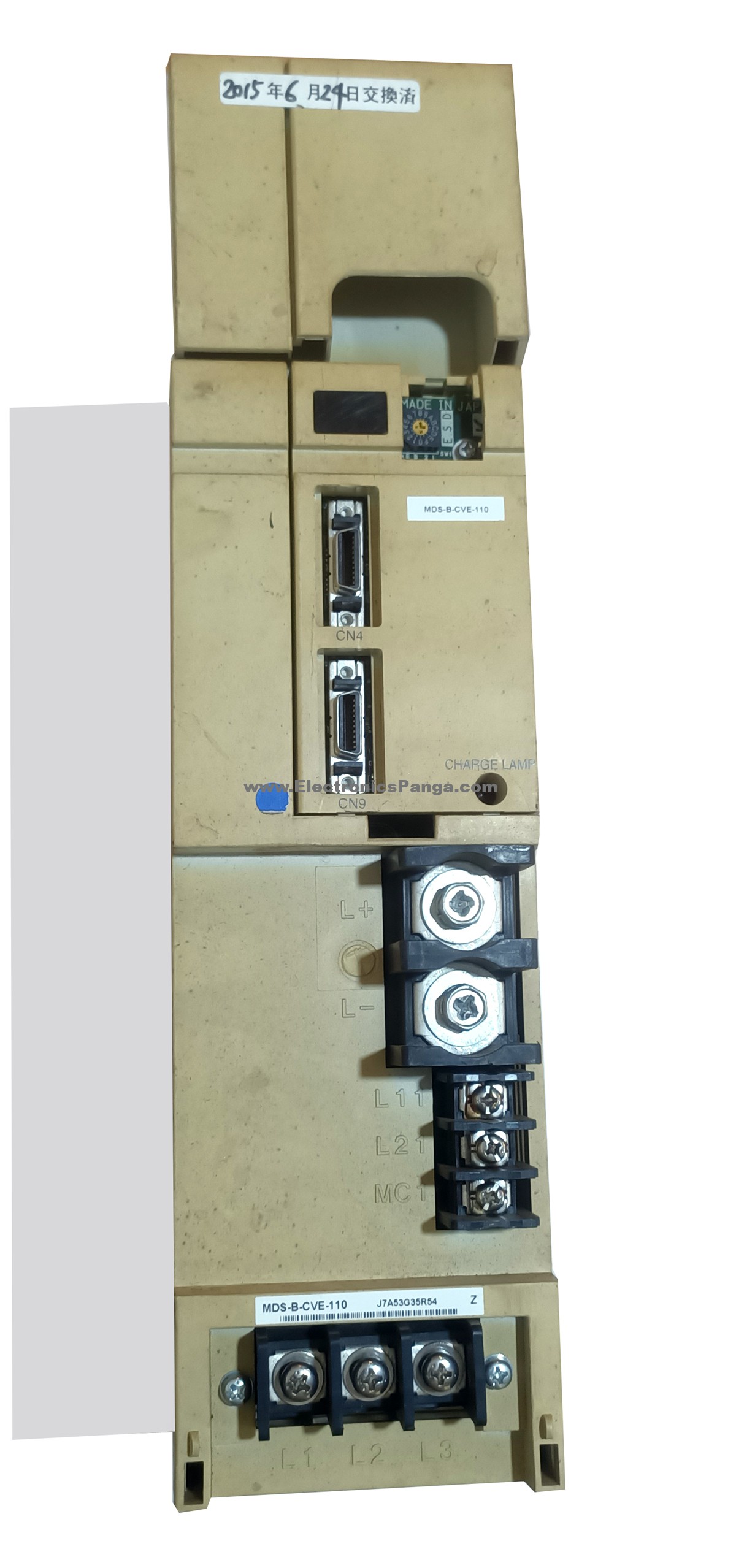 MITSUBISHI MDS-B-CVE-110 Servo Power Supply Unit SD1272 - Image 2