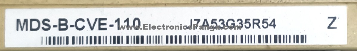 MITSUBISHI MDS-B-CVE-110 Servo Power Supply Unit SD1272 - Image 3