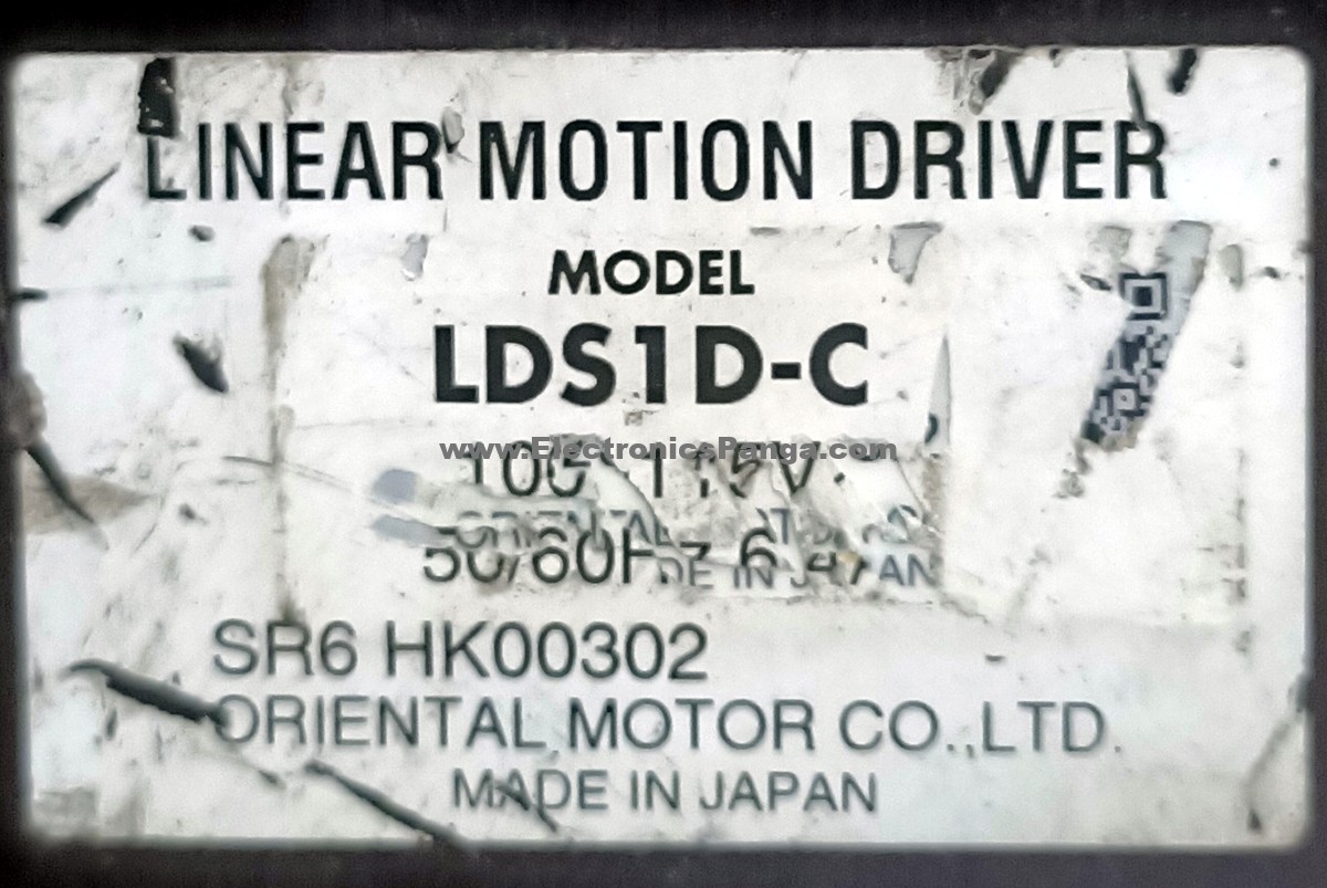 ORIENTAL MOTOR LDS1D-C 100-115V 6A Closed Loop Linear Motion Driver STD307 - Image 3