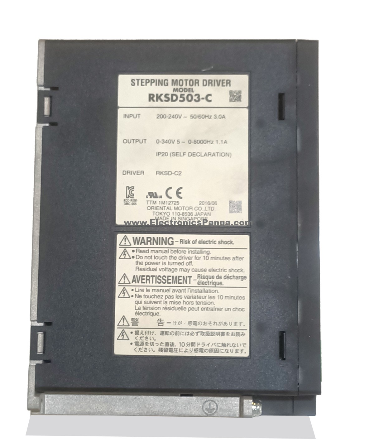 ORIENTAL MOTOR RKSD503-C Stepping Motor Driver STD311 - Image 4