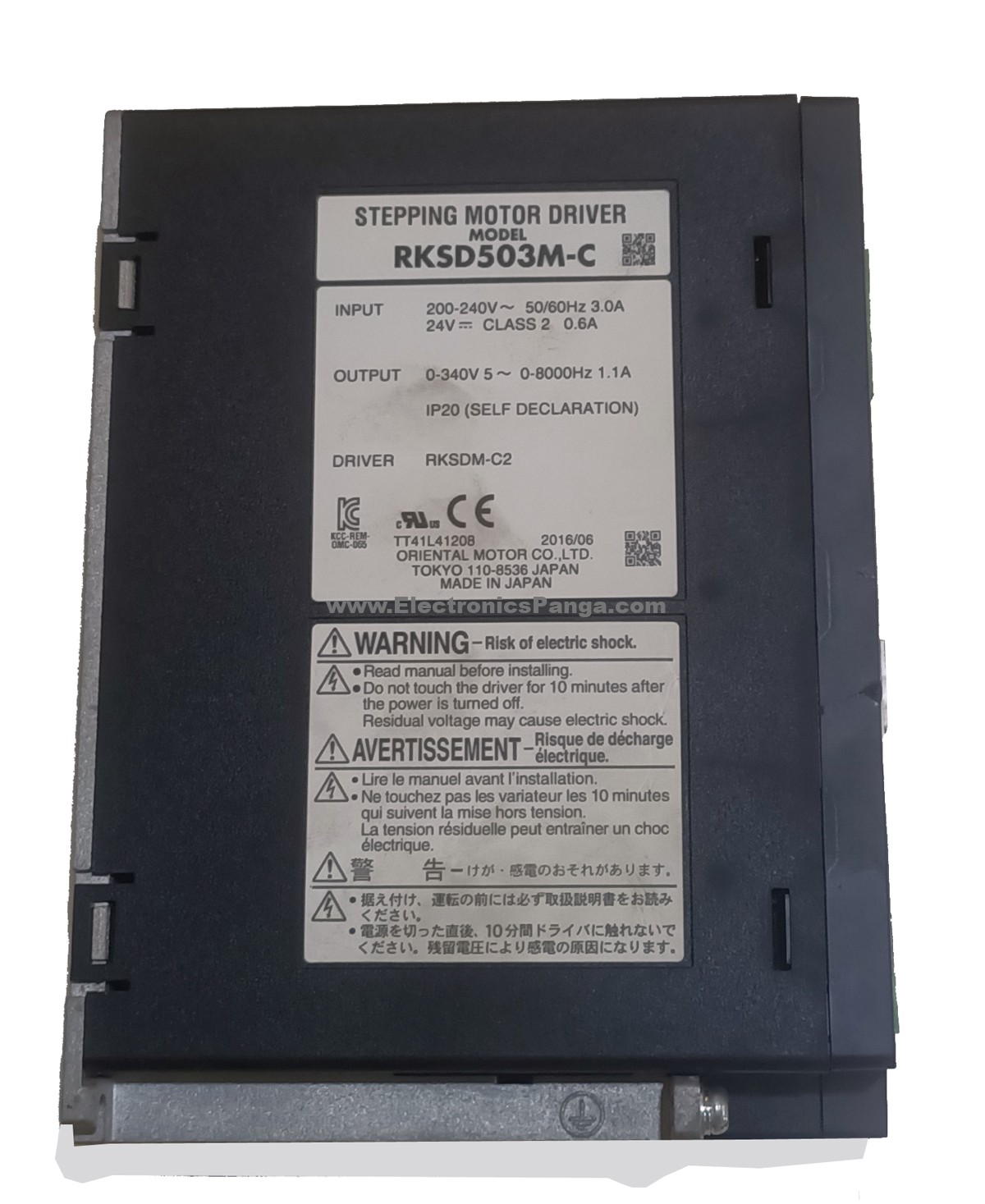 ORIENTAL MOTOR RKSD503M-C Stepping Motor Driver STD304 - Image 4