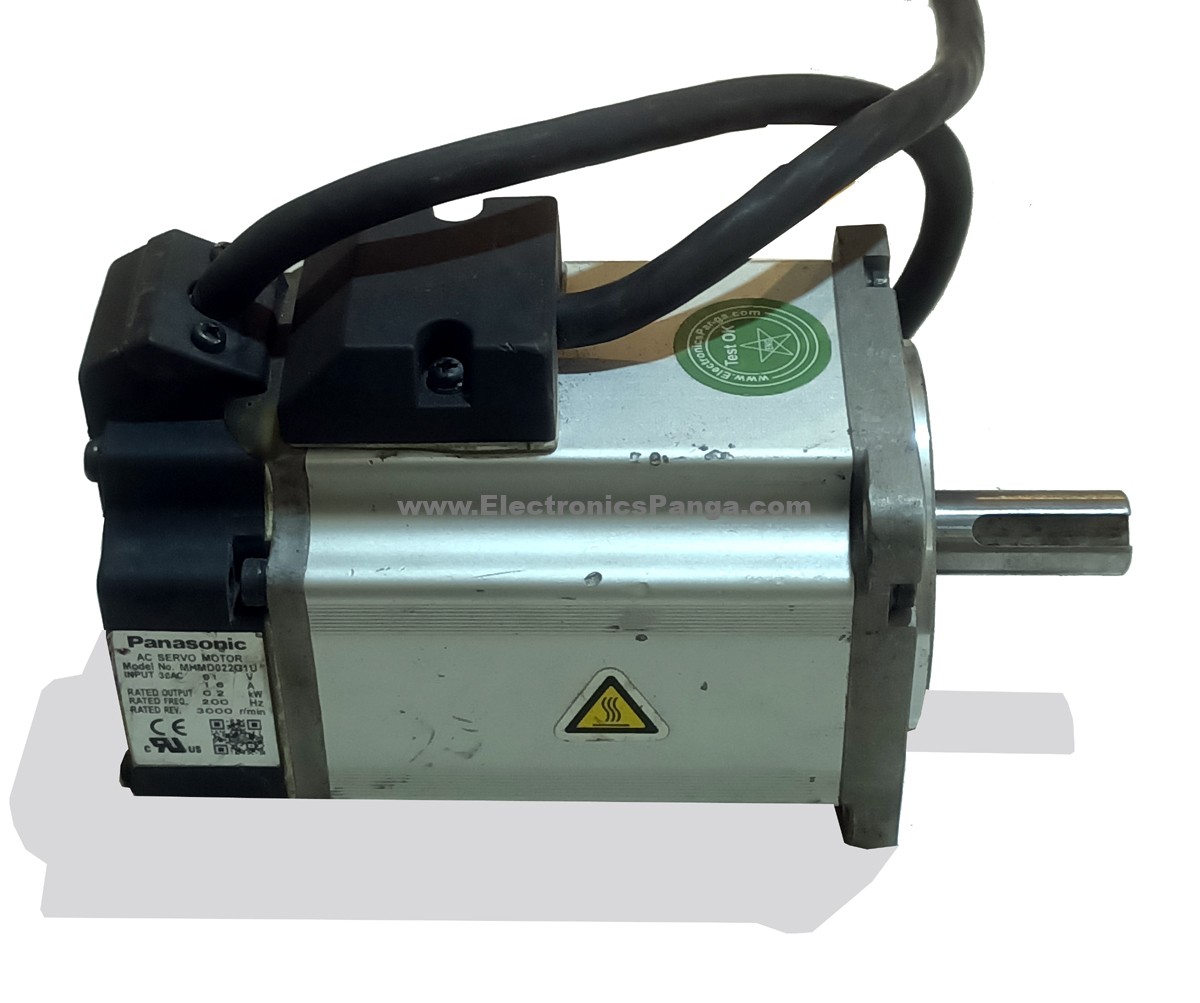 PANASONIC 0.2Kw (200W) MHMD022G1U AC Servo Motor SM1043 - Image 4