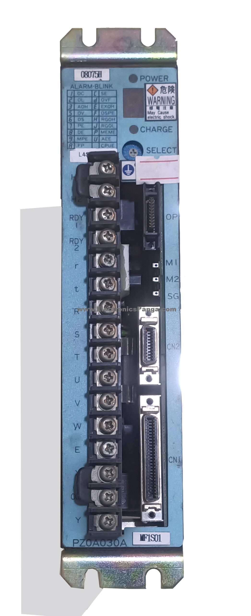 SANYO DENKI PZ0A030AMF1S01 BL Super Servo amplifire SD1285 - Image 2