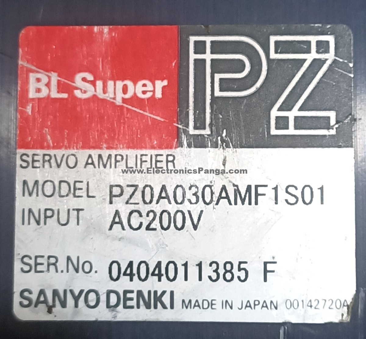 SANYO DENKI PZ0A030AMF1S01 BL Super Servo amplifire SD1285 - Image 3