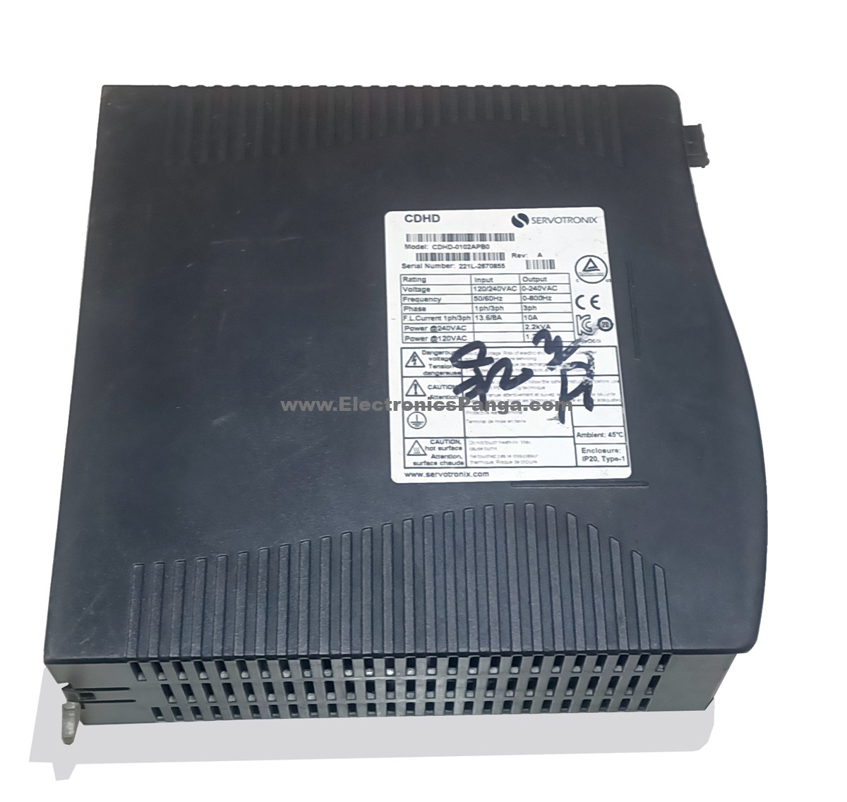SERVOTRONIX 1.3-2.2KVA CDHD-0102APB0 AC Servo Driver SD1312 - Image 4