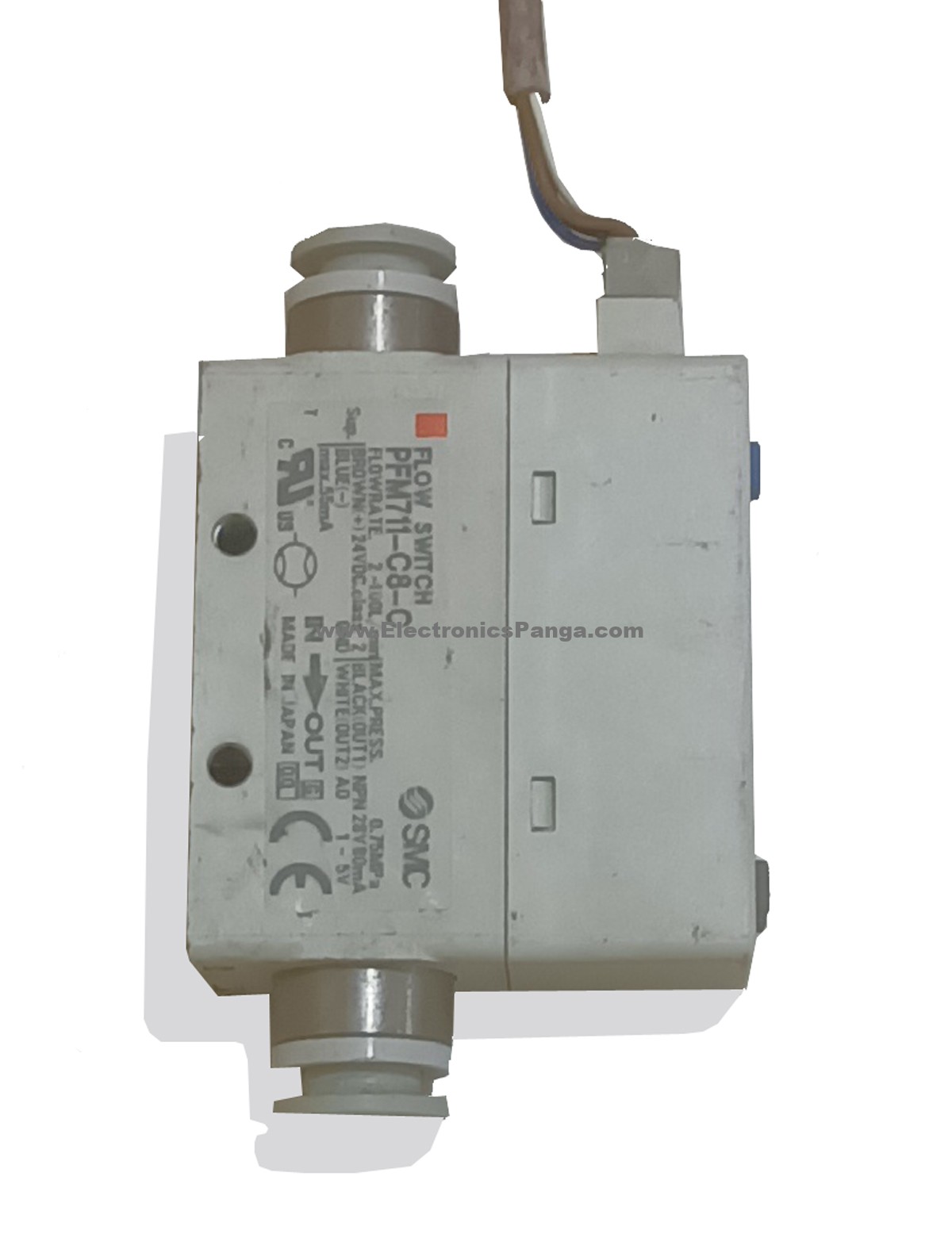 SMC PFM711-C8-C 28V 80mA Digital Flow Switch N356 - Image 4