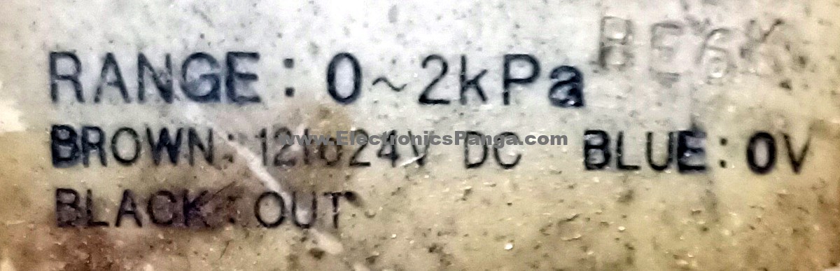 SUNX DP-M2Z 12-24V/DC 3-Wires 0~2Kpa Pressure Switch Sensor N389 - Image 2