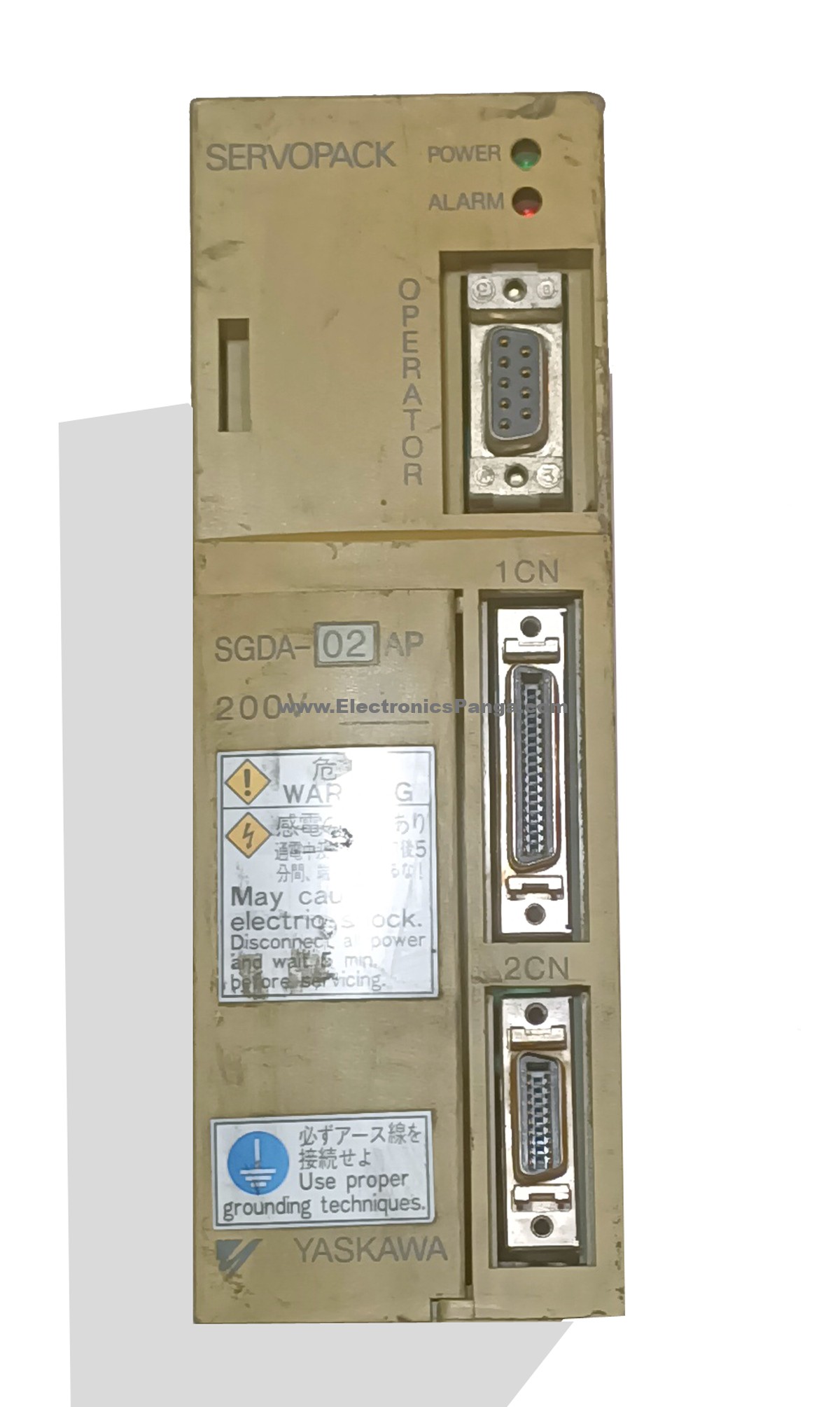 YASKAWA 200W (0.2Kw) SGDA-02AP AC Servo Driver SD1296 - Image 2