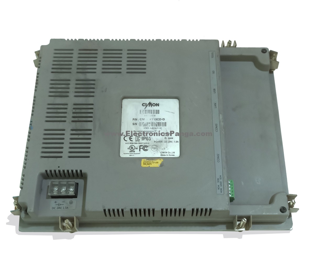 CIMON KCC-REM-CM0-CM-XT10CD-D CM-IXT10CD-D 24V/DC 1.5A Operator Interface HMI PL245 - Image 4