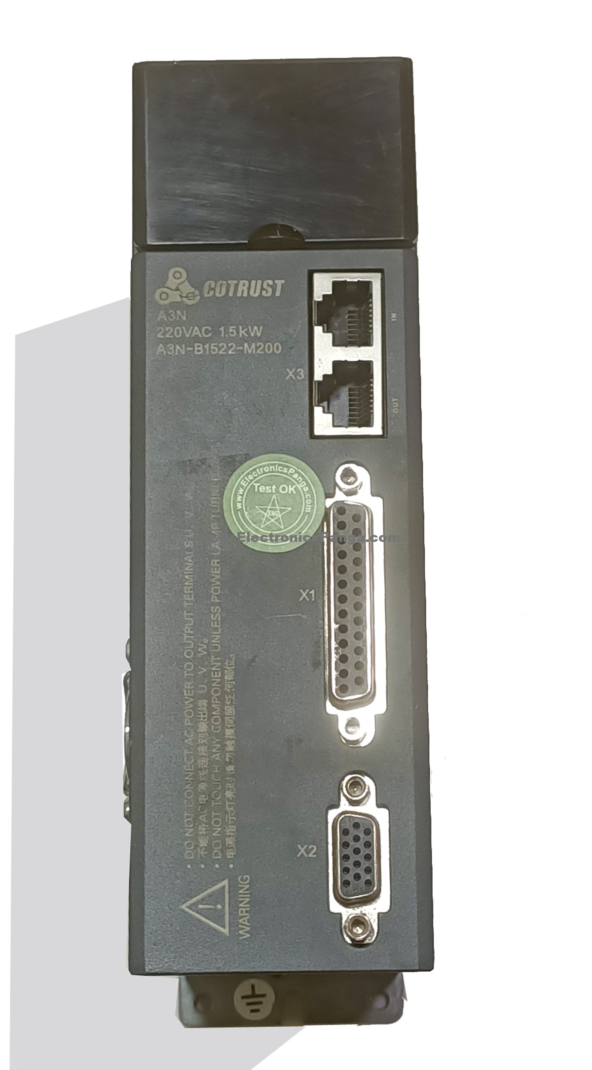 COTRUST 1.5Kw (1500W) CTSD-M2D-B1526-M201 AC Servo Motor + CTSD A3N-B1522-M200 Driver MD315 - Image 8