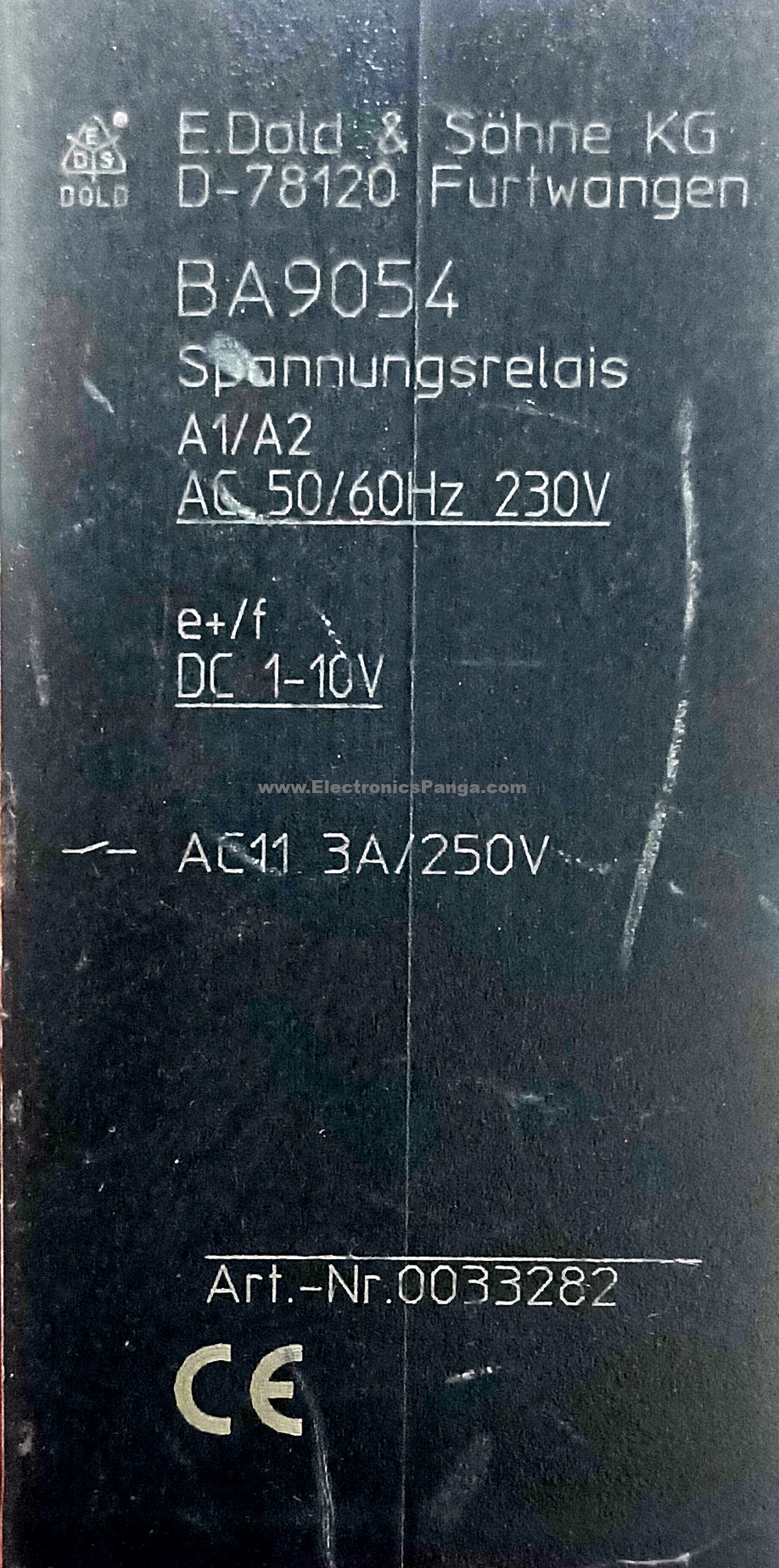 Dold & Shone BA9054 Varimeter Voltage Relay R51 - Image 3