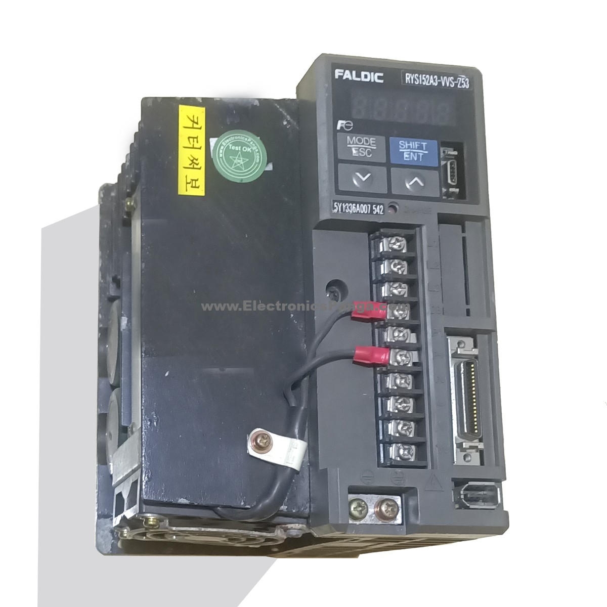 FUJI ELECTRIC FALDIC 1.5Kw (1500W) RYS152A3-VVS-Z53 AC Servo Driver + GYA152BC1-SA-ZA7 Motor MD313 - Image 7